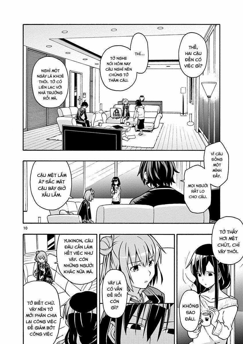 Yahari Ore No Seishun Rabukome Wa Machigatte Iru Chapter 39 trang 9