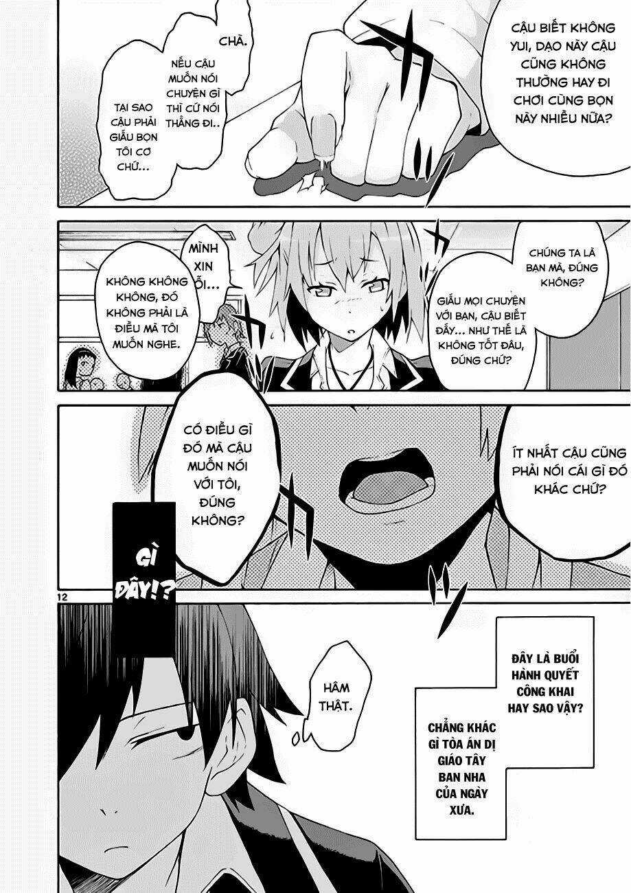Yahari Ore No Seishun Rabukome Wa Machigatte Iru Chapter 4 trang 10