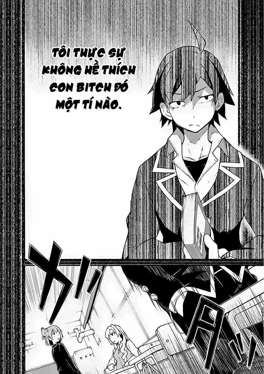 Yahari Ore No Seishun Rabukome Wa Machigatte Iru Chapter 4 trang 12