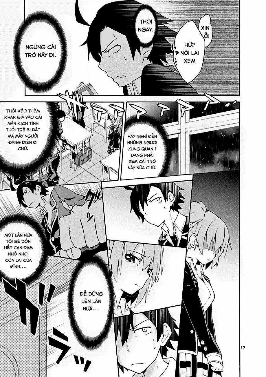 Yahari Ore No Seishun Rabukome Wa Machigatte Iru Chapter 4 trang 15