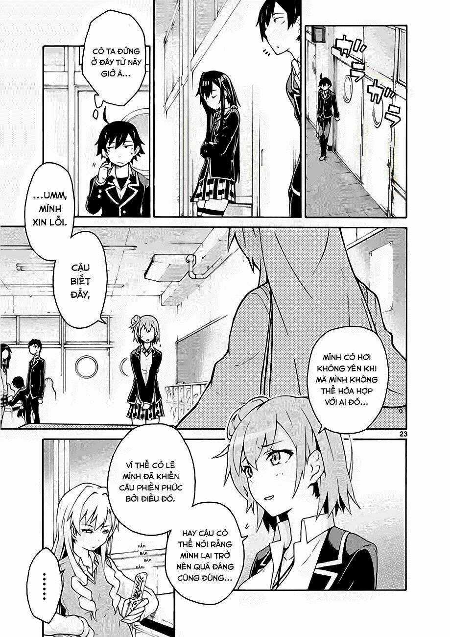 Yahari Ore No Seishun Rabukome Wa Machigatte Iru Chapter 4 trang 20