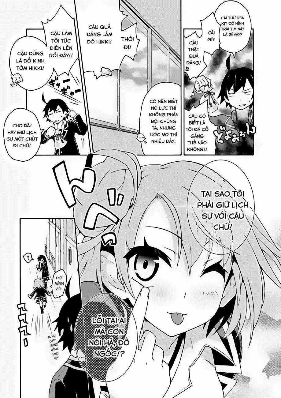 Yahari Ore No Seishun Rabukome Wa Machigatte Iru Chapter 4 trang 26