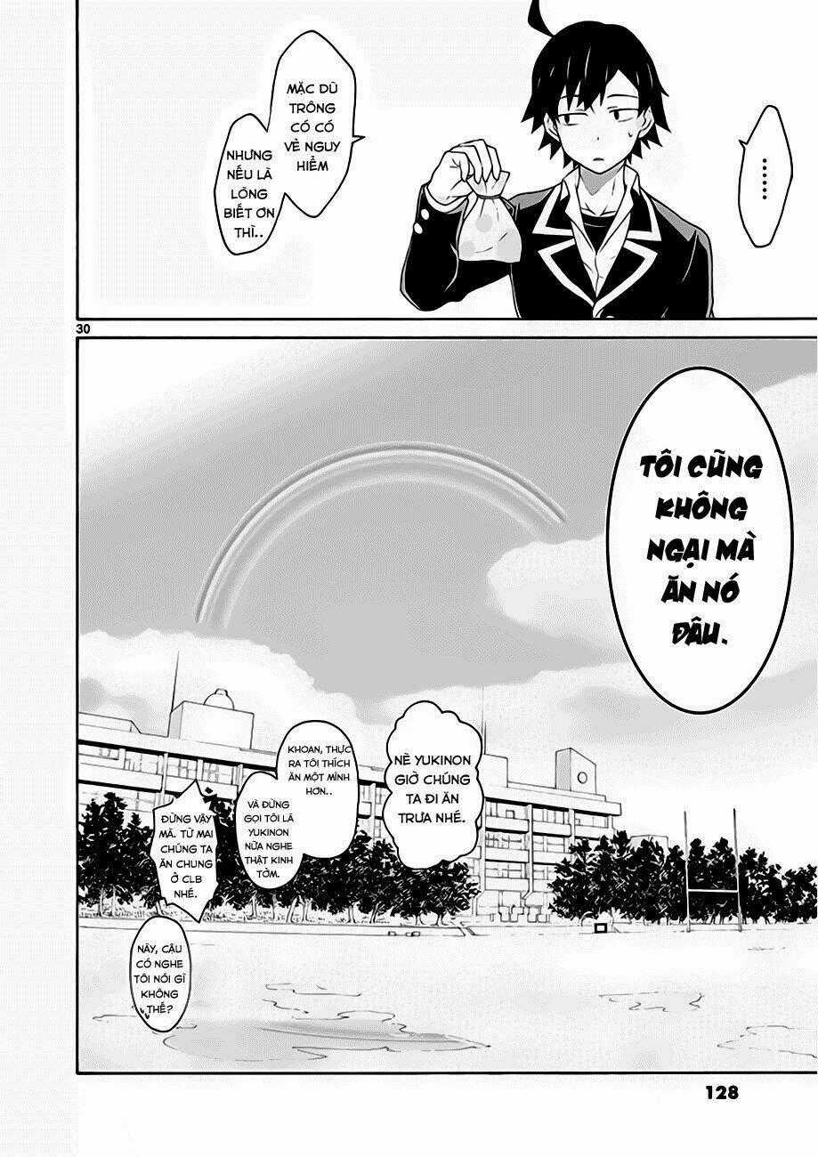 Yahari Ore No Seishun Rabukome Wa Machigatte Iru Chapter 4 trang 27