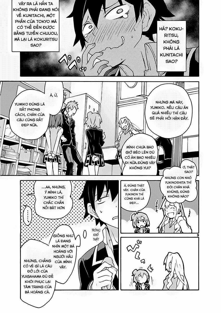 Yahari Ore No Seishun Rabukome Wa Machigatte Iru Chapter 4 trang 7