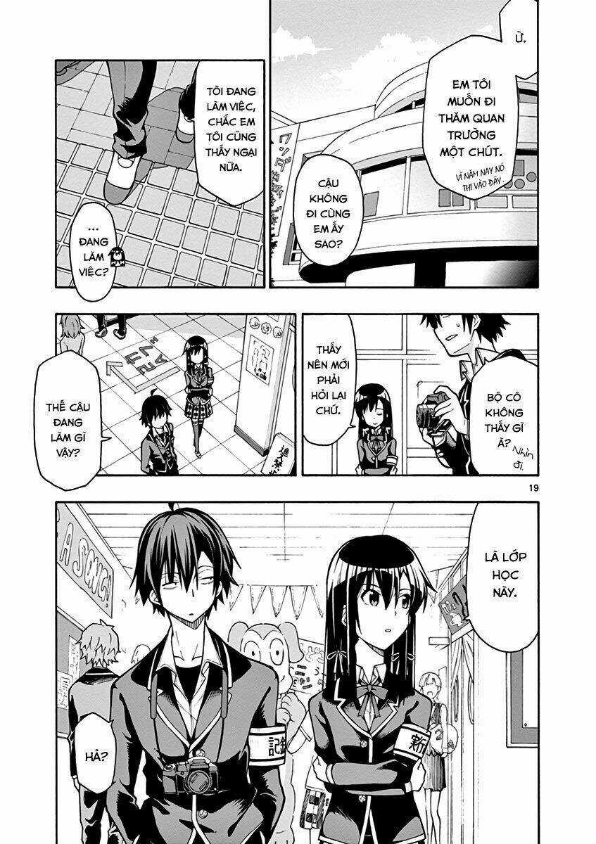 Yahari Ore No Seishun Rabukome Wa Machigatte Iru Chapter 40 trang 19