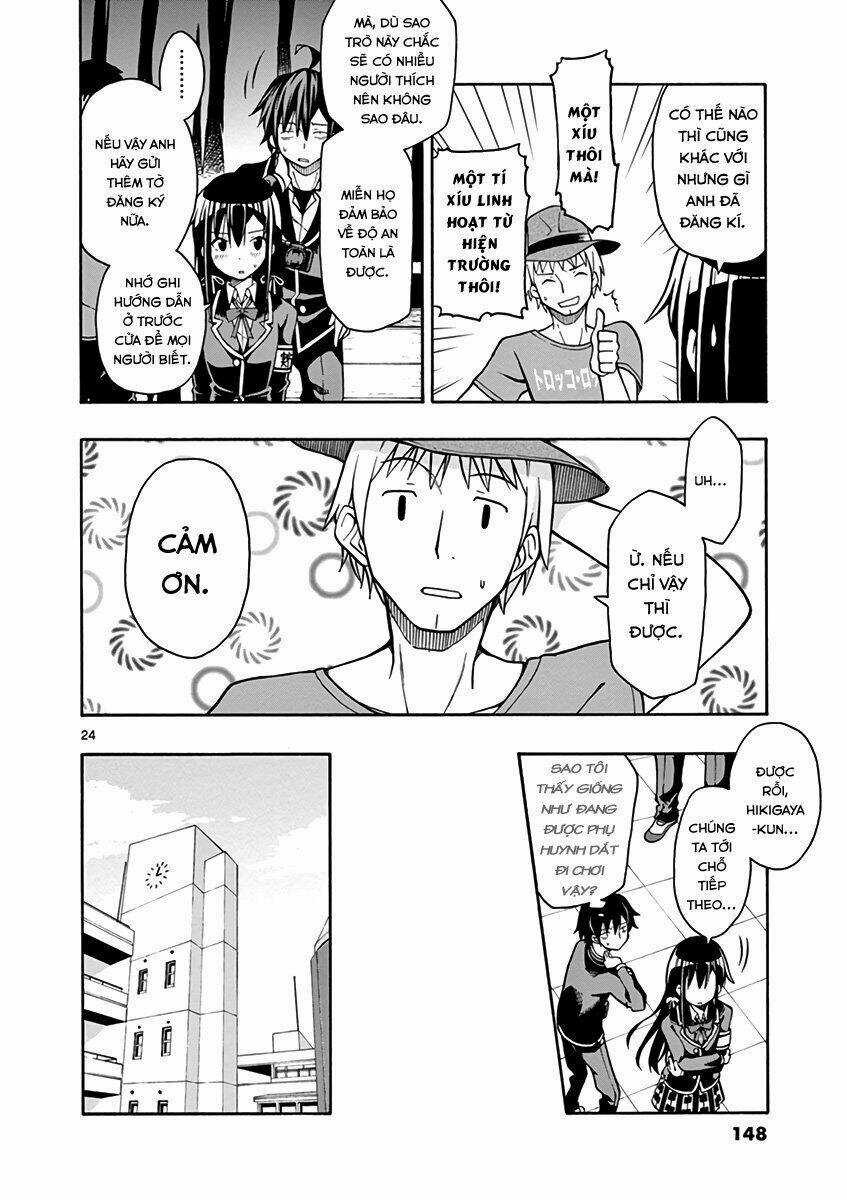 Yahari Ore No Seishun Rabukome Wa Machigatte Iru Chapter 40 trang 24