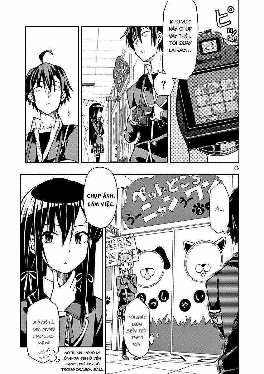 Yahari Ore No Seishun Rabukome Wa Machigatte Iru Chapter 40 trang 25