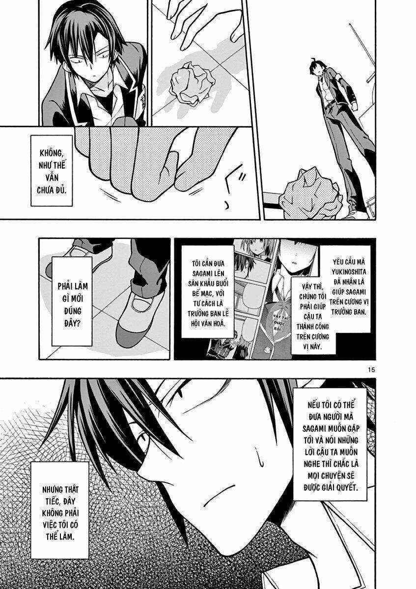 Yahari Ore No Seishun Rabukome Wa Machigatte Iru Chapter 42 trang 12