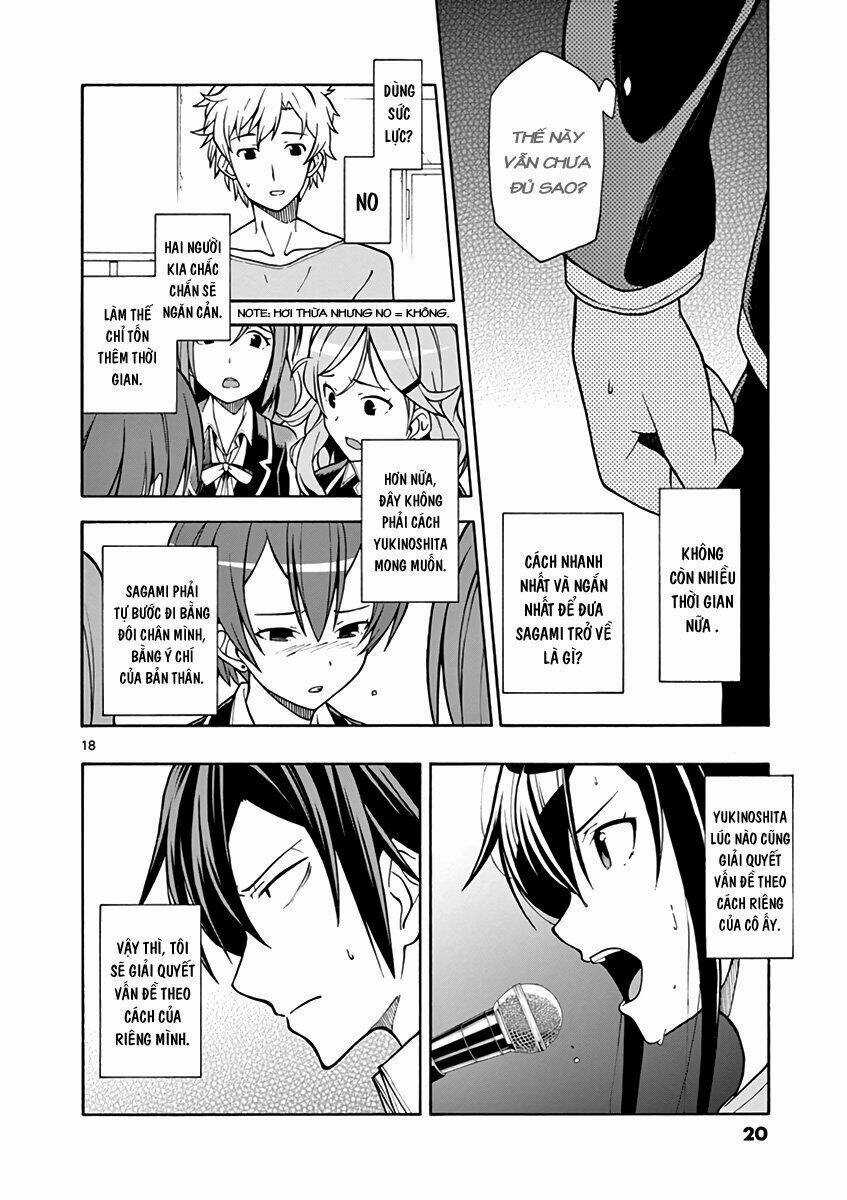 Yahari Ore No Seishun Rabukome Wa Machigatte Iru Chapter 42 trang 15