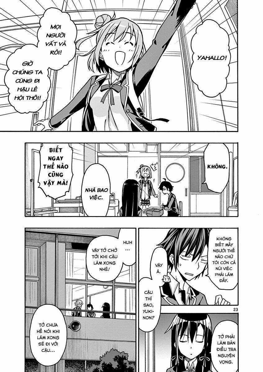 Yahari Ore No Seishun Rabukome Wa Machigatte Iru Chapter 43 trang 21