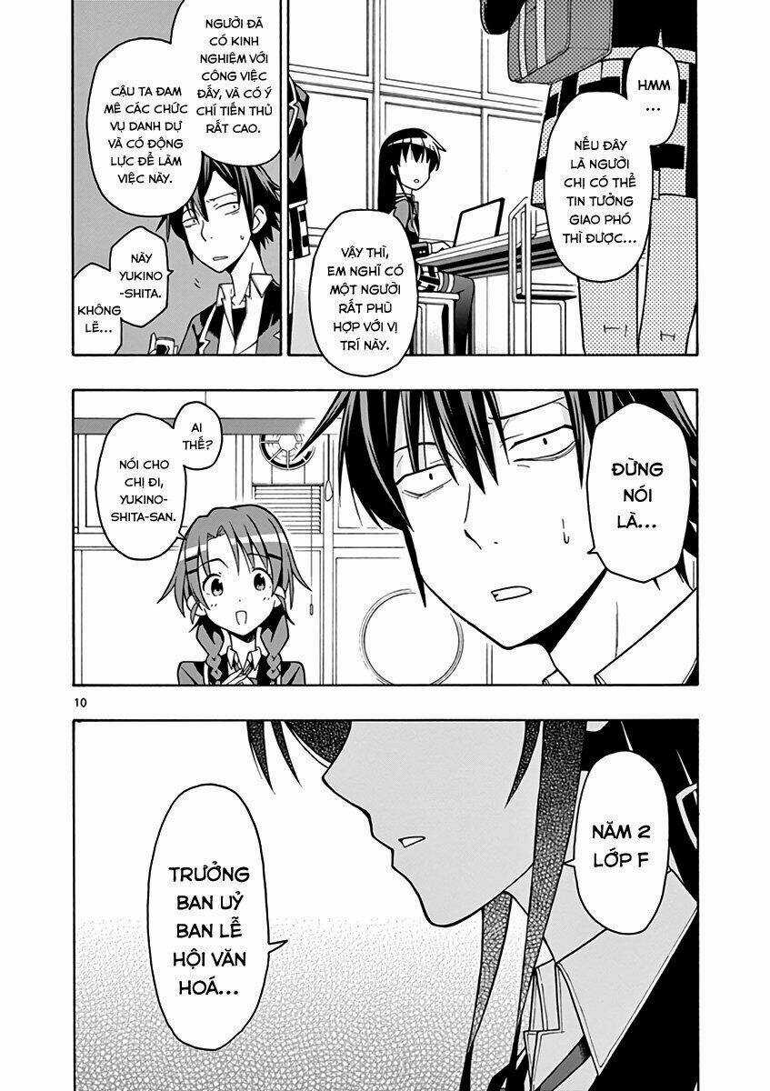 Yahari Ore No Seishun Rabukome Wa Machigatte Iru Chapter 44 trang 10