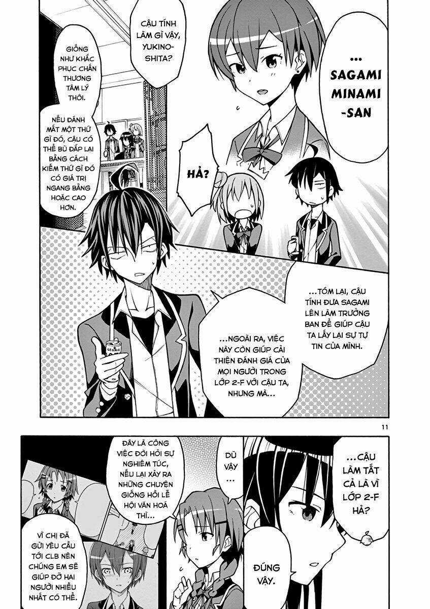 Yahari Ore No Seishun Rabukome Wa Machigatte Iru Chapter 44 trang 11