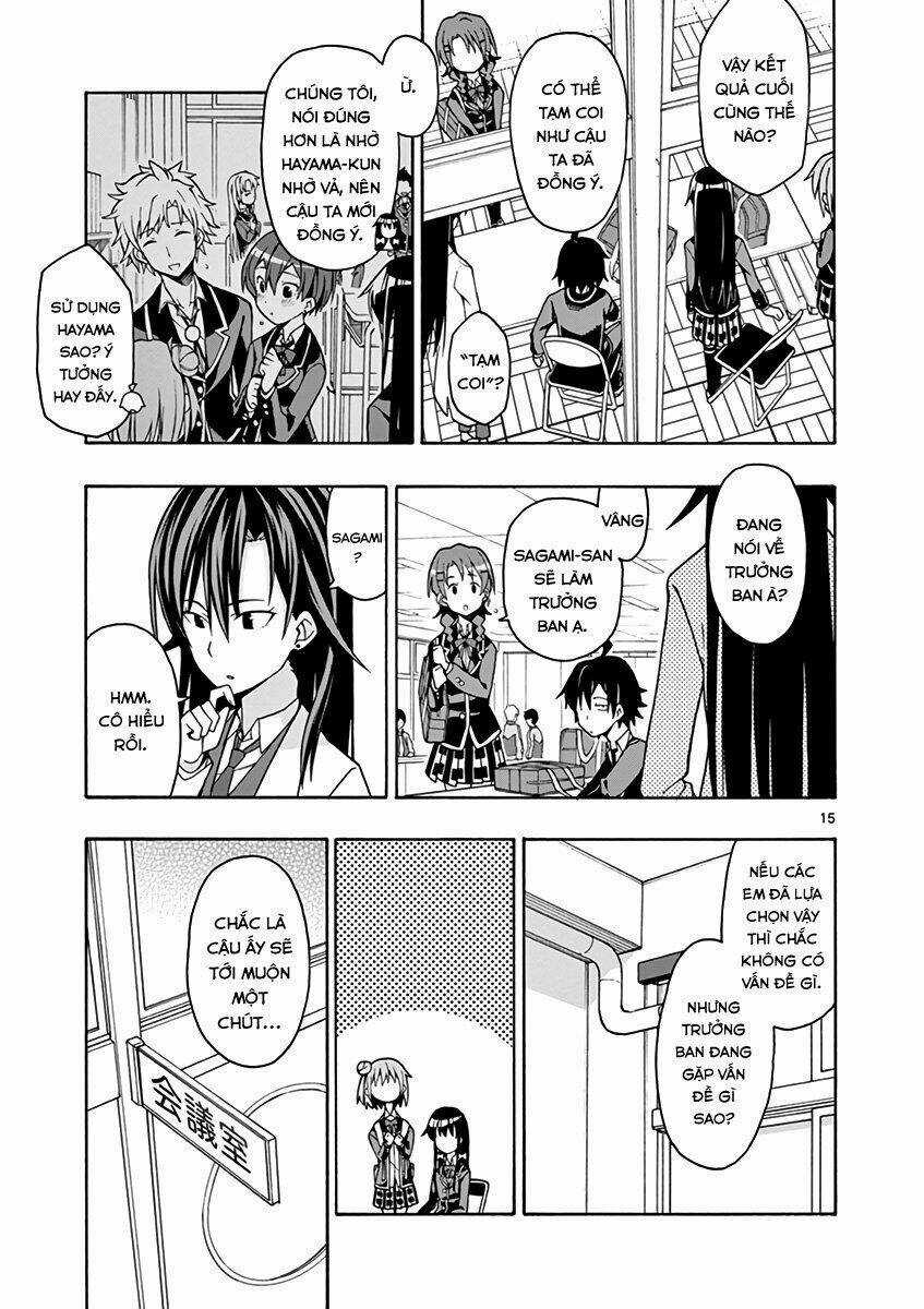 Yahari Ore No Seishun Rabukome Wa Machigatte Iru Chapter 44 trang 15