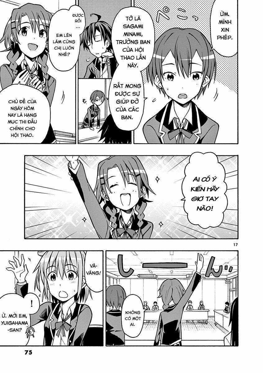 Yahari Ore No Seishun Rabukome Wa Machigatte Iru Chapter 44 trang 17
