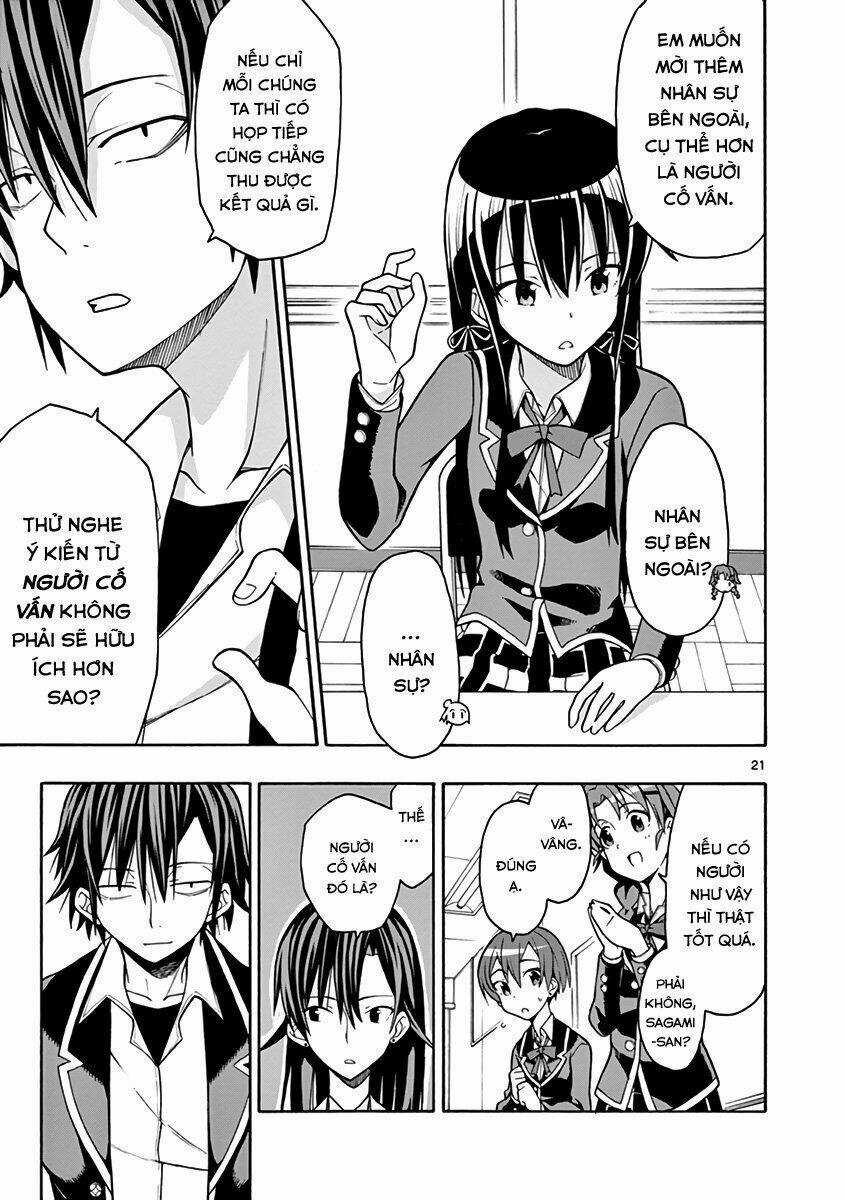 Yahari Ore No Seishun Rabukome Wa Machigatte Iru Chapter 44 trang 21