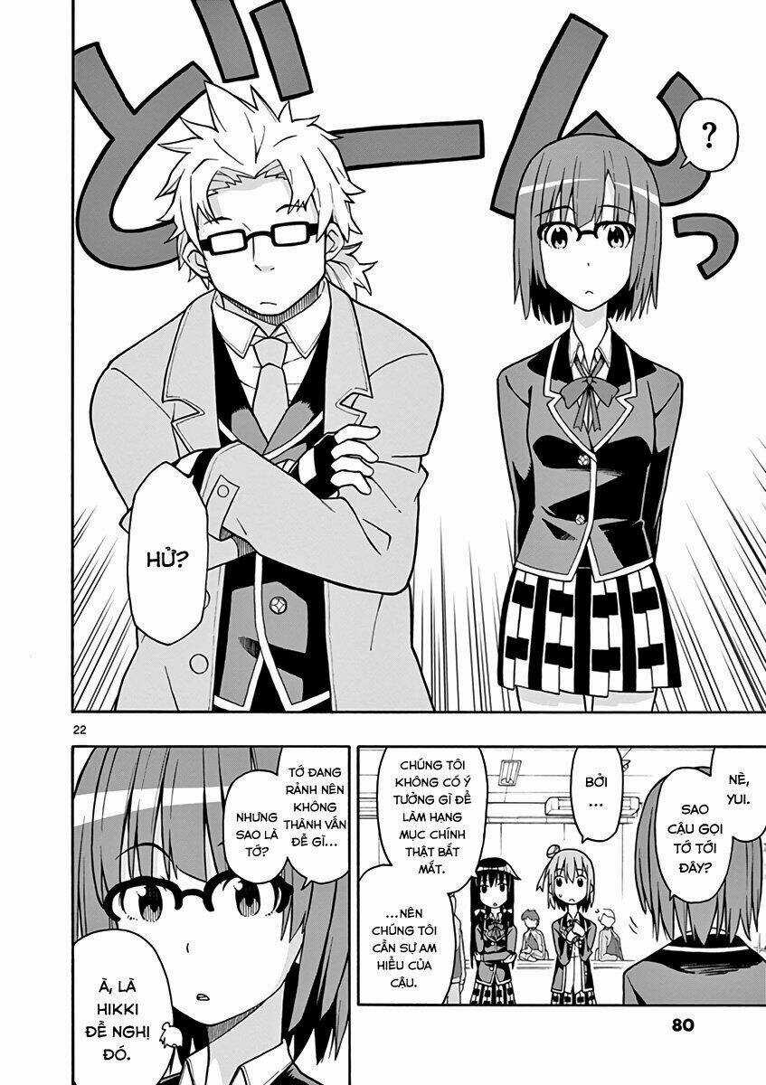 Yahari Ore No Seishun Rabukome Wa Machigatte Iru Chapter 44 trang 22