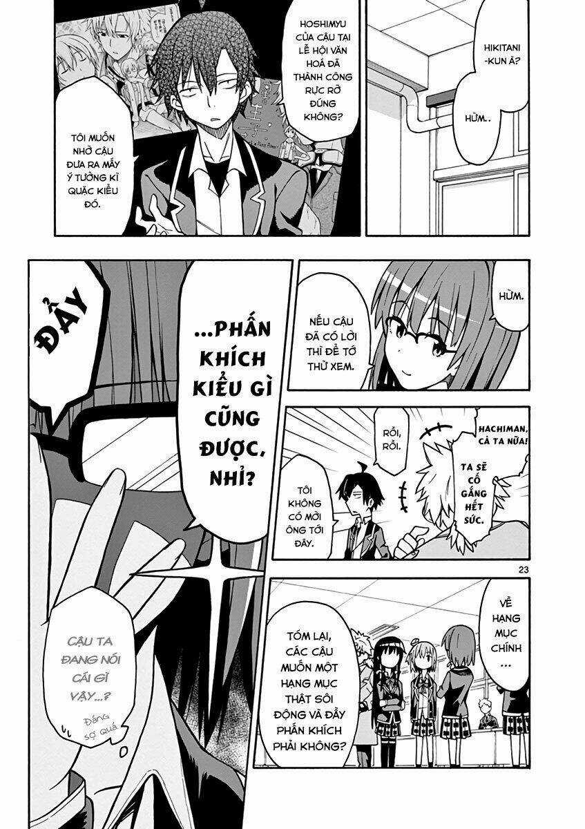Yahari Ore No Seishun Rabukome Wa Machigatte Iru Chapter 44 trang 23