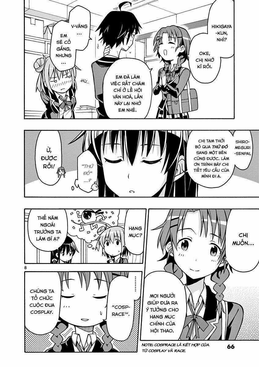 Yahari Ore No Seishun Rabukome Wa Machigatte Iru Chapter 44 trang 8