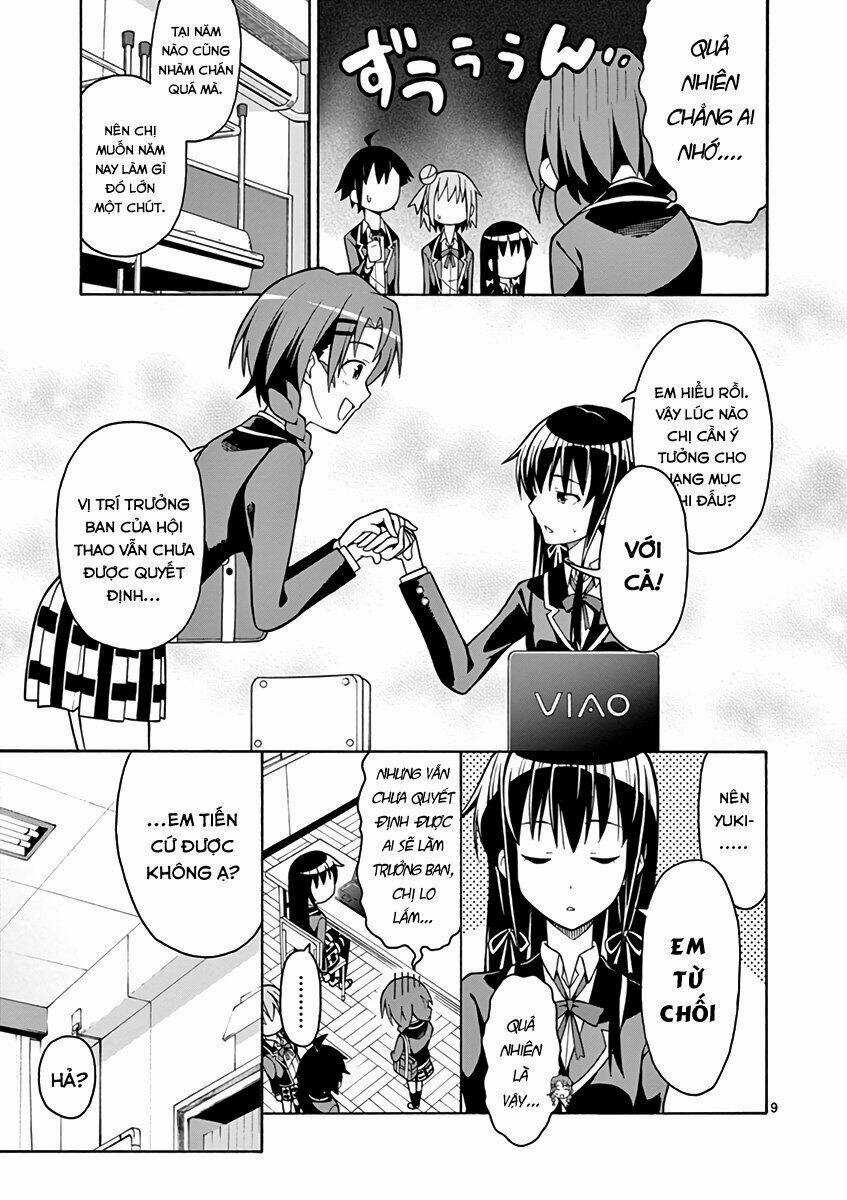 Yahari Ore No Seishun Rabukome Wa Machigatte Iru Chapter 44 trang 9