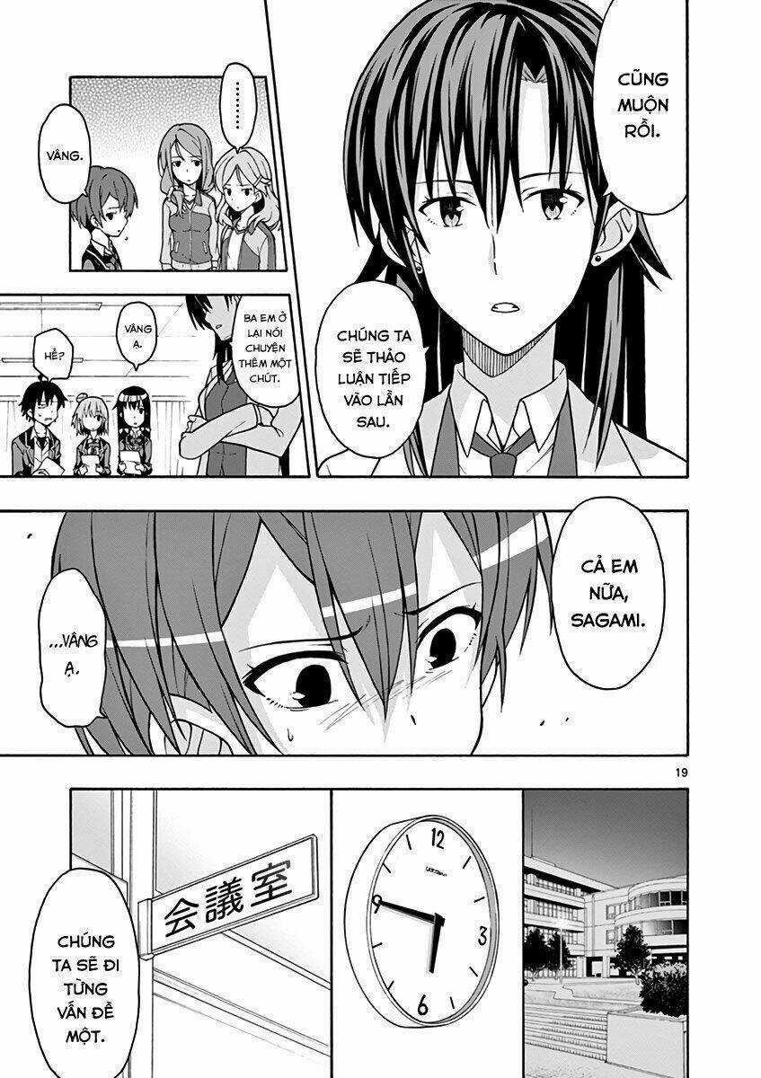 Yahari Ore No Seishun Rabukome Wa Machigatte Iru Chapter 45 trang 18