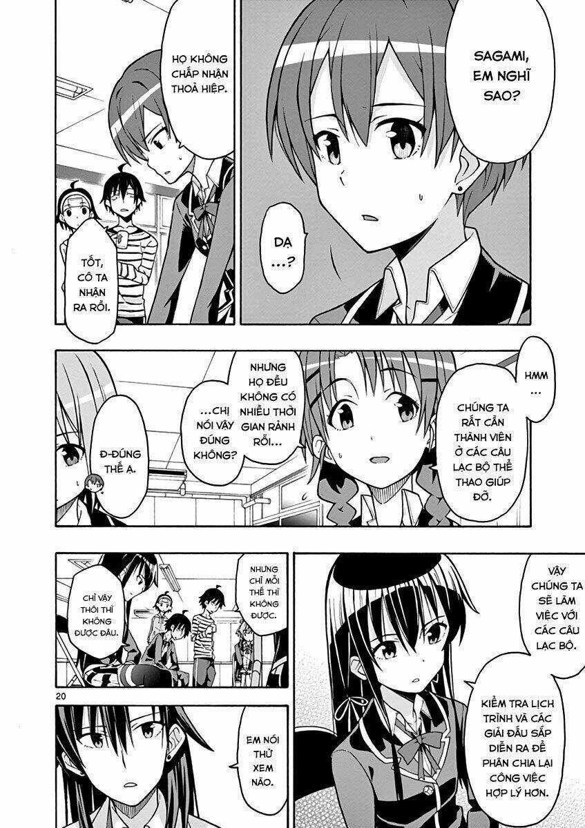 Yahari Ore No Seishun Rabukome Wa Machigatte Iru Chapter 45 trang 19
