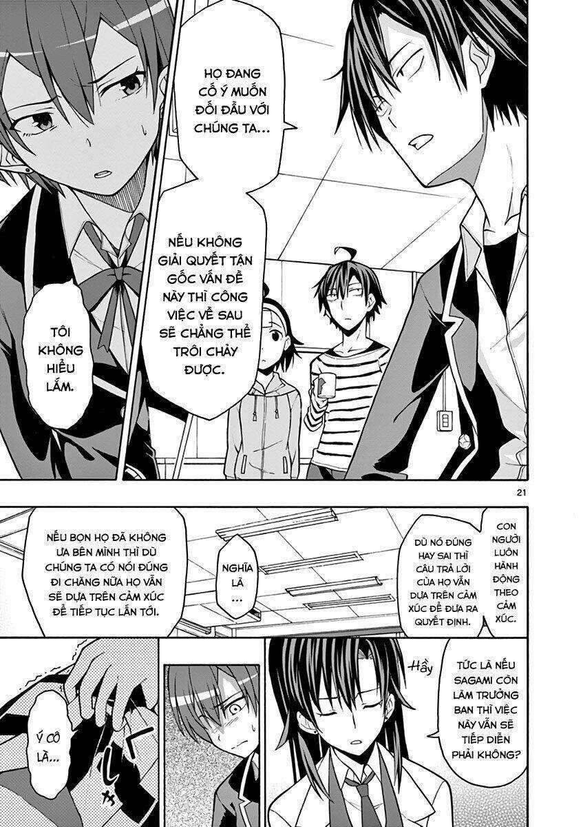 Yahari Ore No Seishun Rabukome Wa Machigatte Iru Chapter 45 trang 20