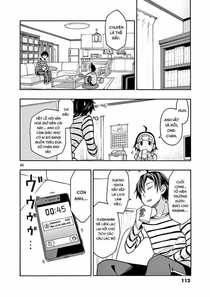 Yahari Ore No Seishun Rabukome Wa Machigatte Iru Chapter 45 trang 25