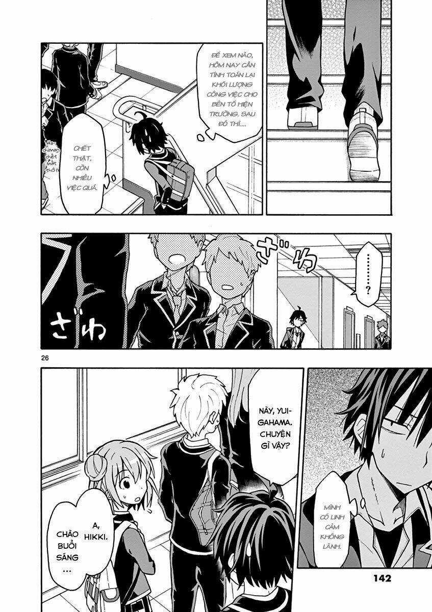 Yahari Ore No Seishun Rabukome Wa Machigatte Iru Chapter 46 trang 26