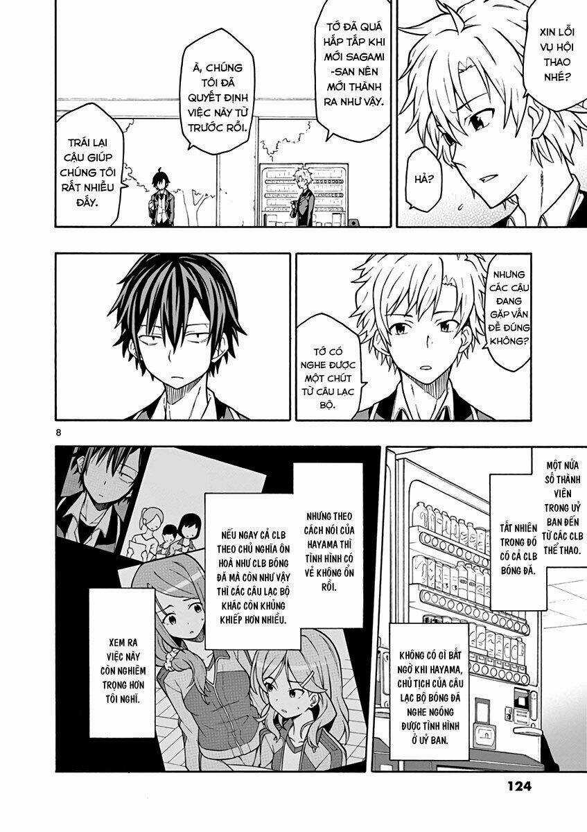 Yahari Ore No Seishun Rabukome Wa Machigatte Iru Chapter 46 trang 8