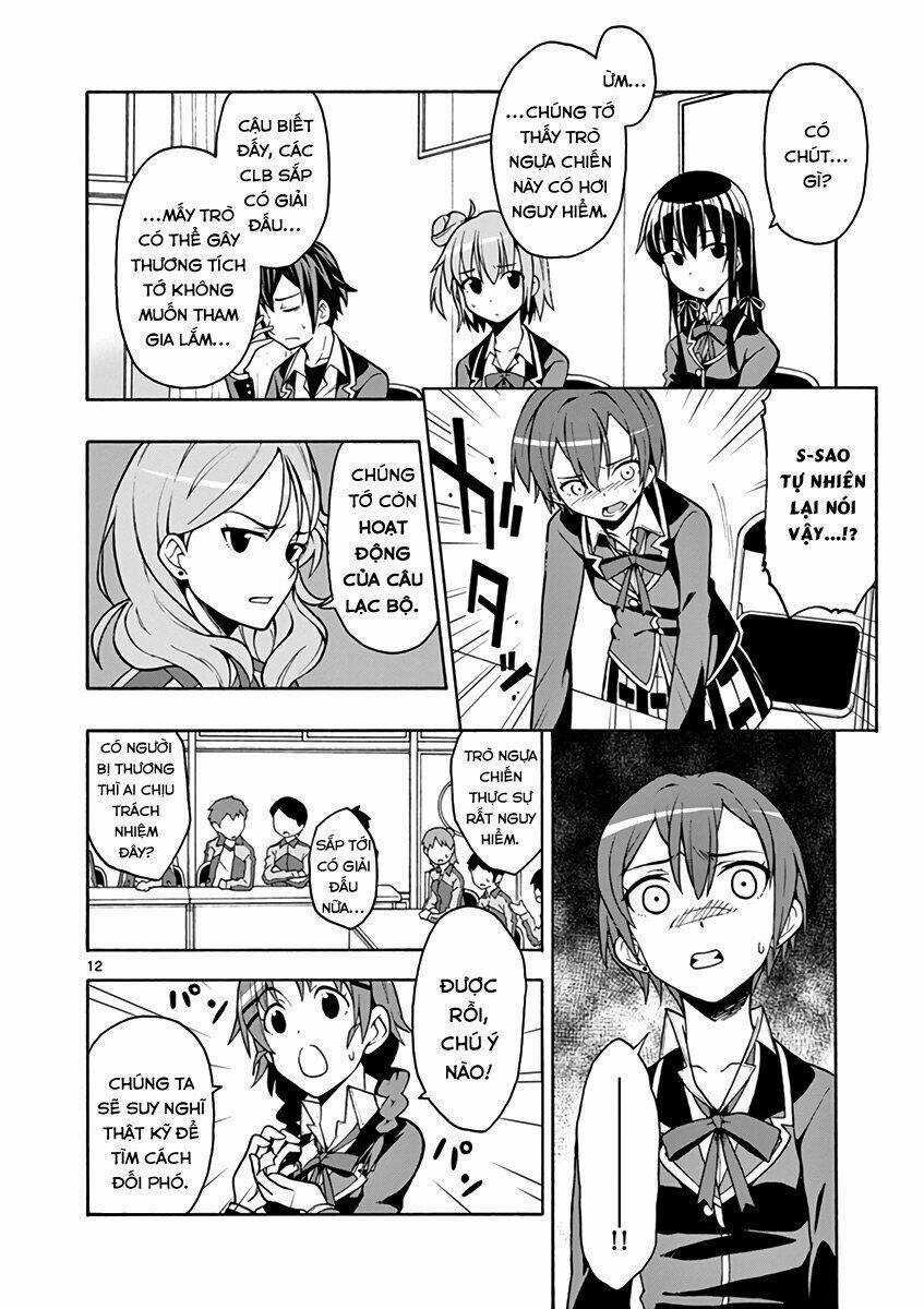 Yahari Ore No Seishun Rabukome Wa Machigatte Iru Chapter 47 trang 11