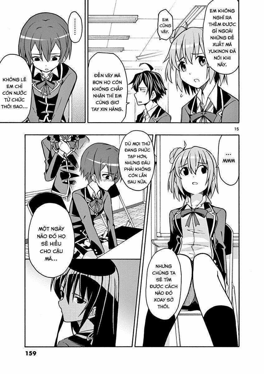 Yahari Ore No Seishun Rabukome Wa Machigatte Iru Chapter 47 trang 14