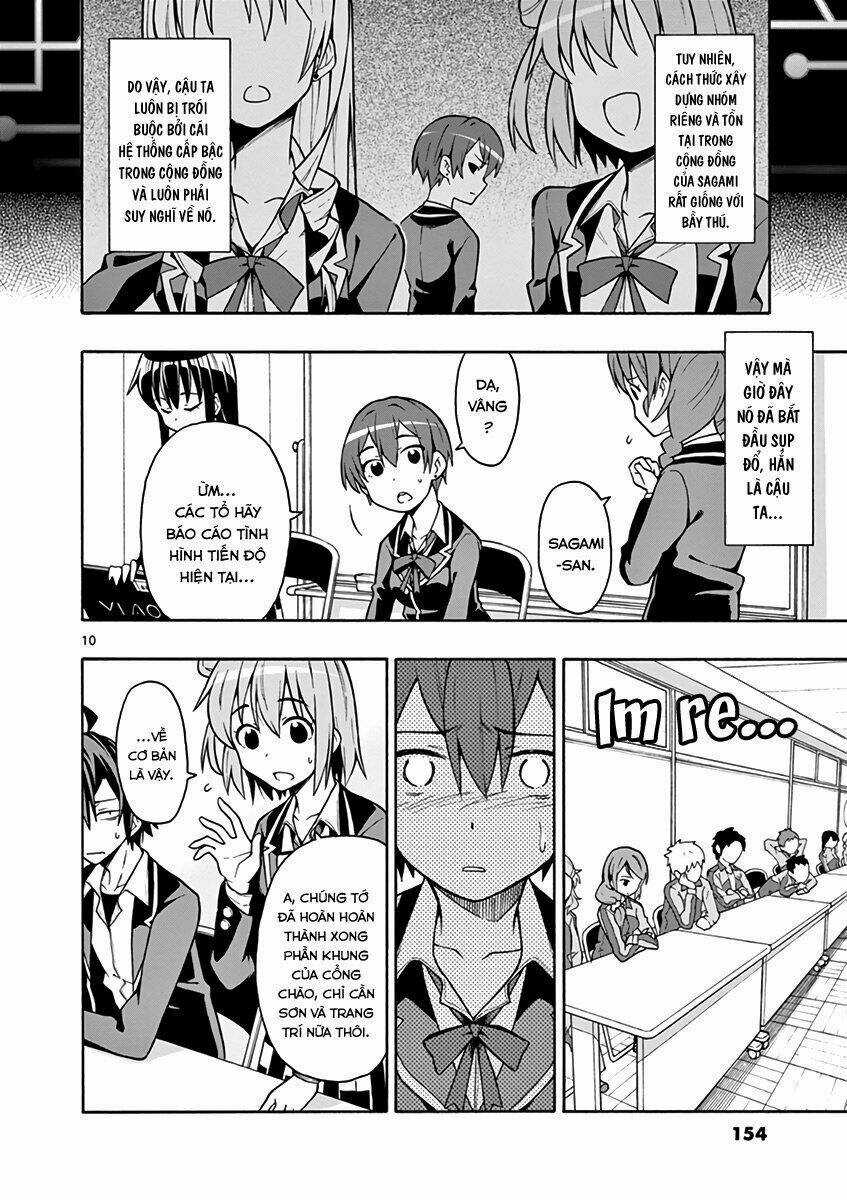 Yahari Ore No Seishun Rabukome Wa Machigatte Iru Chapter 47 trang 9