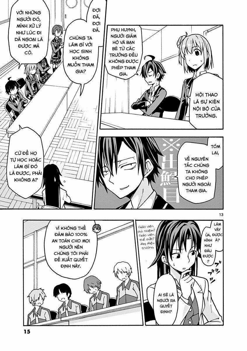 Yahari Ore No Seishun Rabukome Wa Machigatte Iru Chapter 48 trang 11