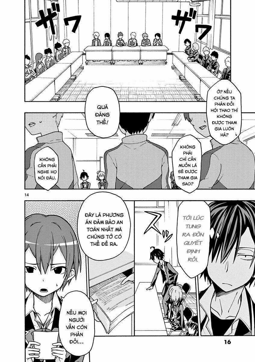 Yahari Ore No Seishun Rabukome Wa Machigatte Iru Chapter 48 trang 12