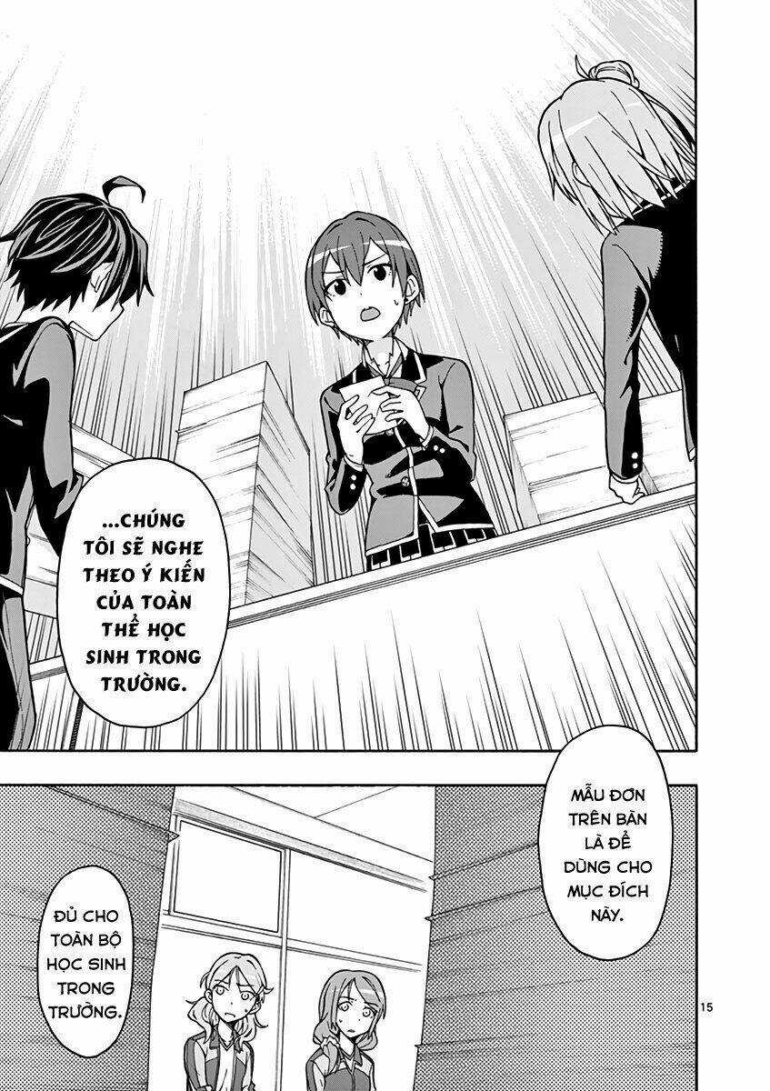 Yahari Ore No Seishun Rabukome Wa Machigatte Iru Chapter 48 trang 13