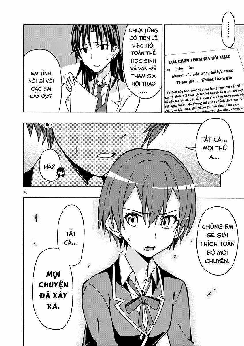 Yahari Ore No Seishun Rabukome Wa Machigatte Iru Chapter 48 trang 14