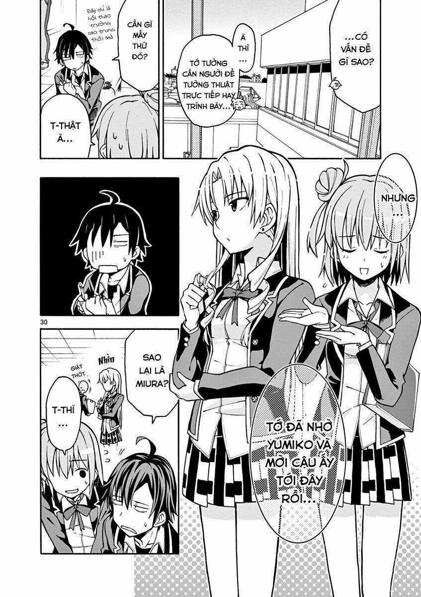 Yahari Ore No Seishun Rabukome Wa Machigatte Iru Chapter 48 trang 26