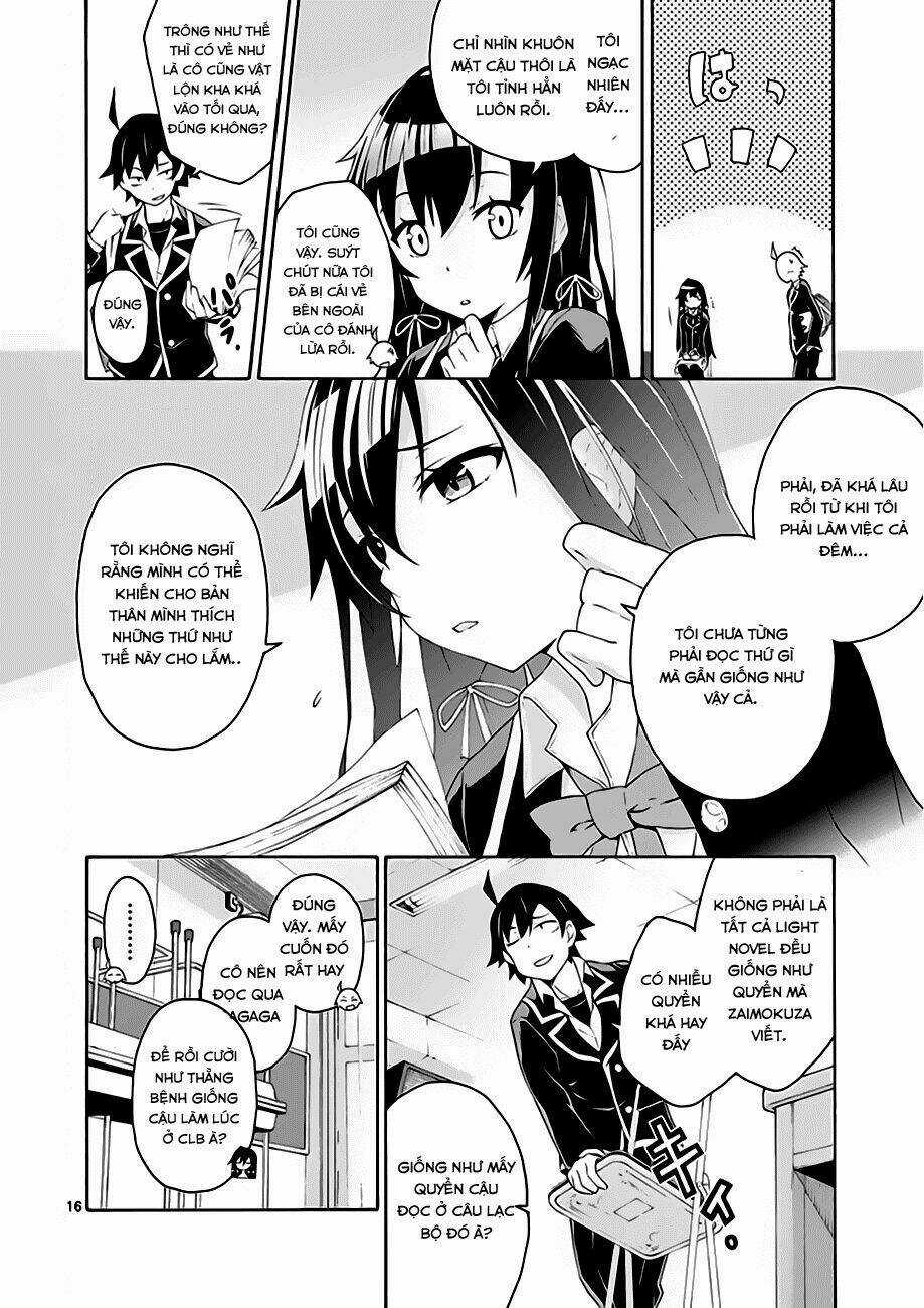 Yahari Ore No Seishun Rabukome Wa Machigatte Iru Chapter 5 trang 14