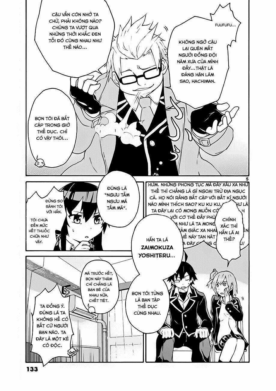 Yahari Ore No Seishun Rabukome Wa Machigatte Iru Chapter 5 trang 4