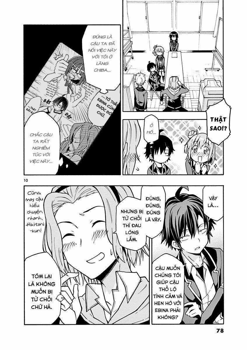 Yahari Ore No Seishun Rabukome Wa Machigatte Iru Chapter 50 trang 10
