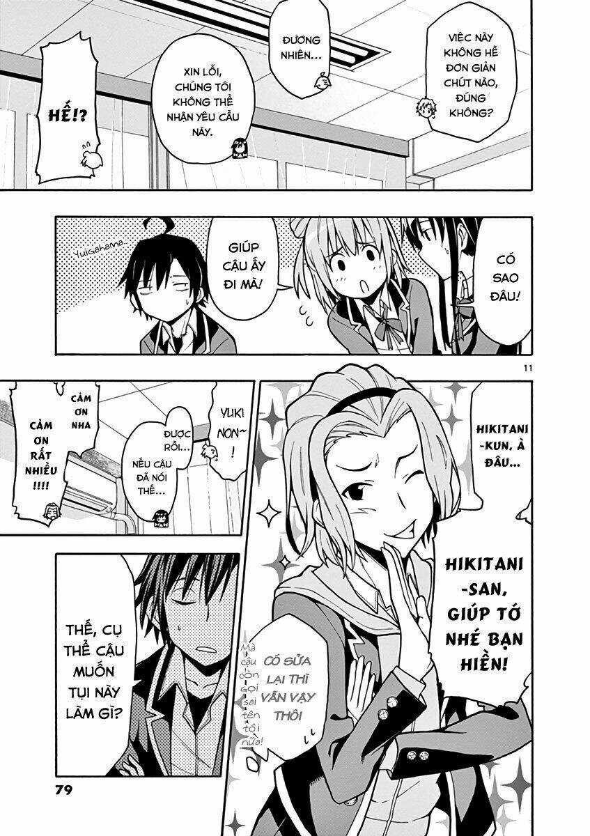Yahari Ore No Seishun Rabukome Wa Machigatte Iru Chapter 50 trang 11