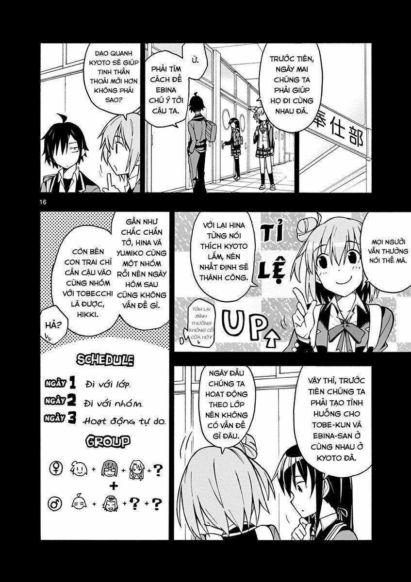 Yahari Ore No Seishun Rabukome Wa Machigatte Iru Chapter 50 trang 16