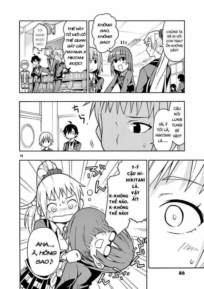 Yahari Ore No Seishun Rabukome Wa Machigatte Iru Chapter 50 trang 18
