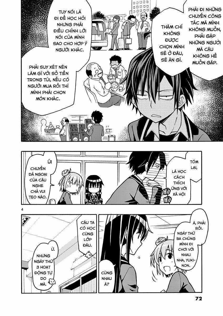 Yahari Ore No Seishun Rabukome Wa Machigatte Iru Chapter 50 trang 4