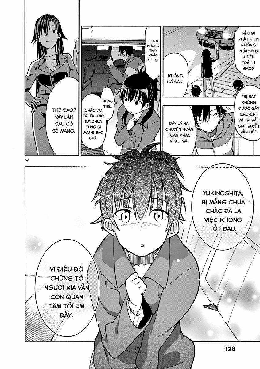 Yahari Ore No Seishun Rabukome Wa Machigatte Iru Chapter 51 trang 26