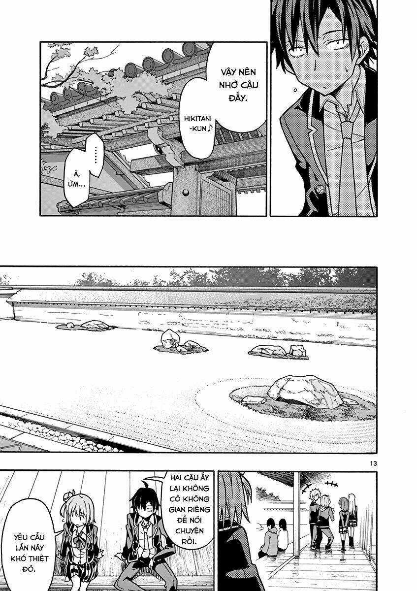 Yahari Ore No Seishun Rabukome Wa Machigatte Iru Chapter 52 trang 12