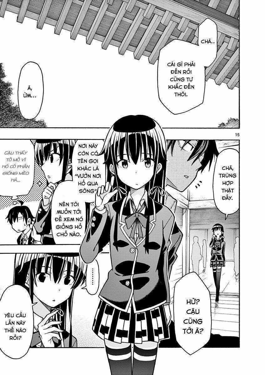Yahari Ore No Seishun Rabukome Wa Machigatte Iru Chapter 52 trang 14
