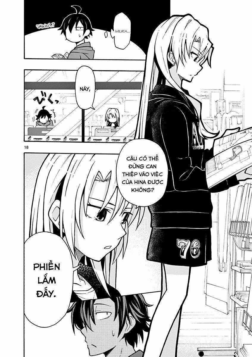 Yahari Ore No Seishun Rabukome Wa Machigatte Iru Chapter 52 trang 17