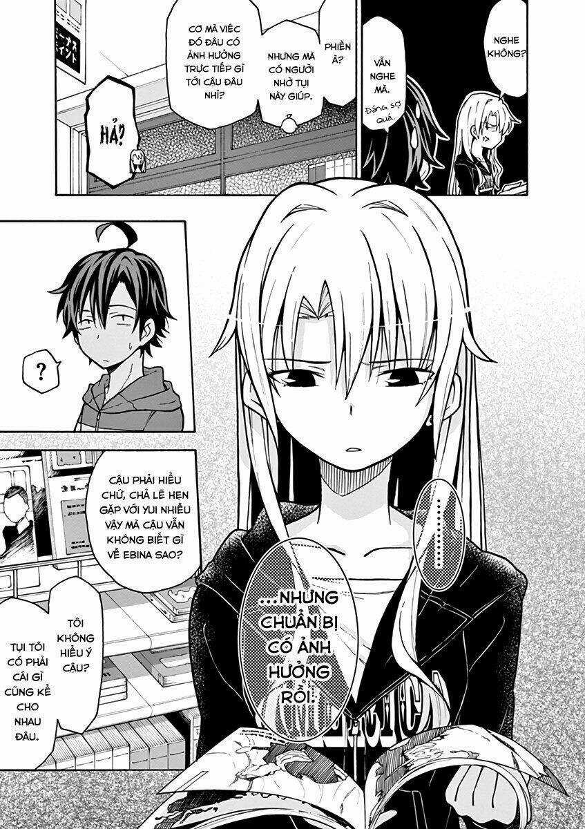 Yahari Ore No Seishun Rabukome Wa Machigatte Iru Chapter 52 trang 18
