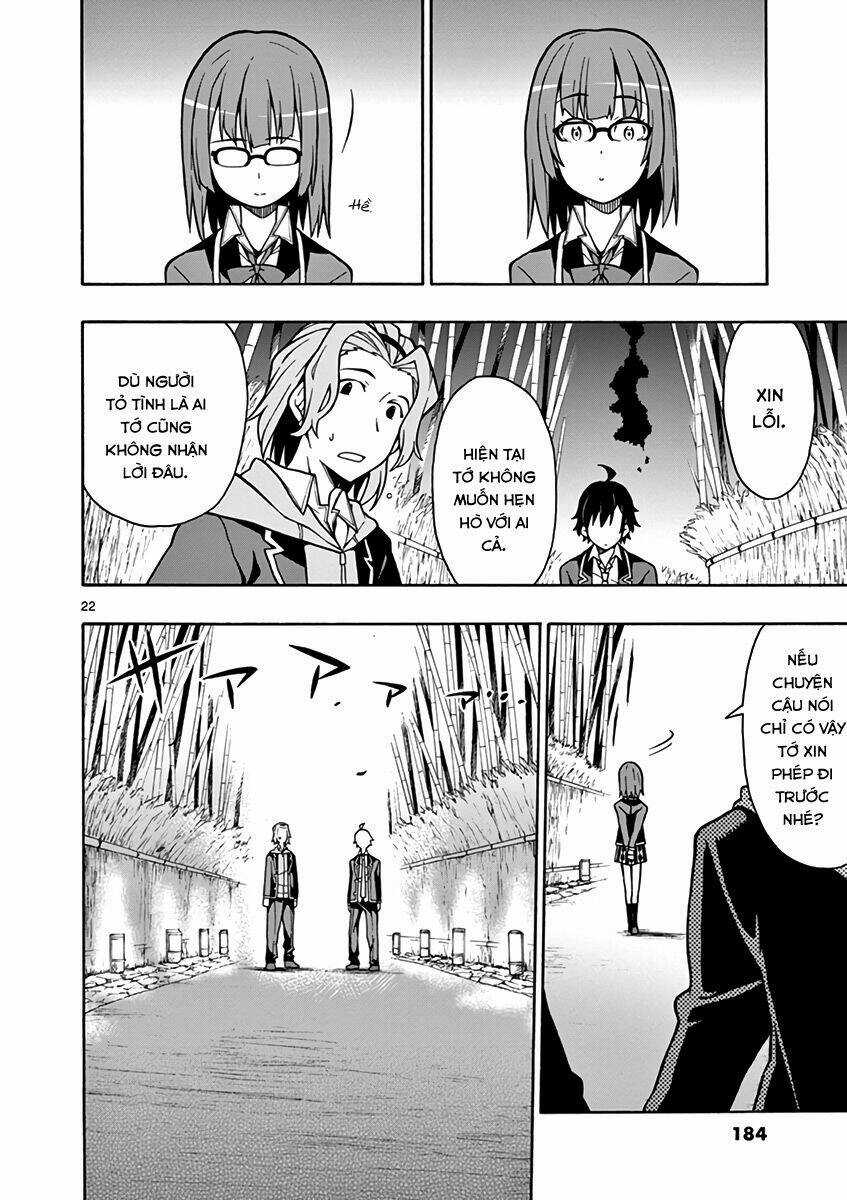 Yahari Ore No Seishun Rabukome Wa Machigatte Iru Chapter 53 trang 20